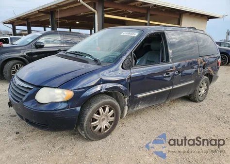 2006 Chrysler Town & Country Touring из США, поврежденный, VIN 2A4GP54L56R797057
